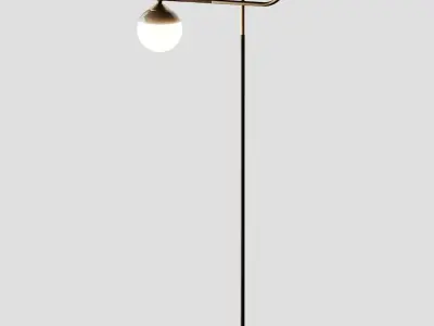 NODE Floor Lamp from CorteZari 3D model