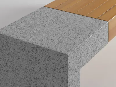 Giada bench 3D model