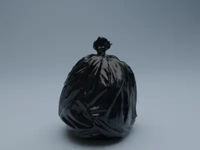 Trashbag - Small Low-poly 3D model