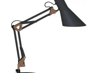 Norden 01032-1 black office table lamp 3D model