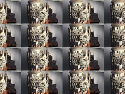 Emperor Palace Castles Collection 3D Model Pack