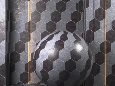 4K Floor Tile Textures - Premium PBR - 4 Patterns - Floor Tiles Texture