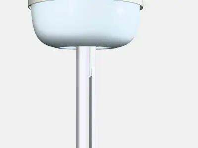 BLASVERK Table lamp 2 Low-poly 3D model