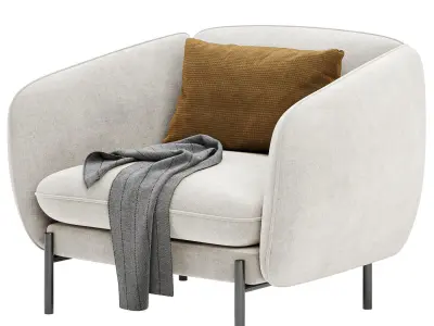 NOT SOFA Armchair by True Design 3D model