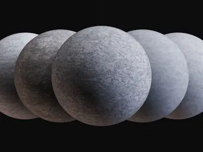 Concrete PBR Material Pack Vol 01 Texture