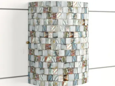 Oberg Flush Mount 3D model