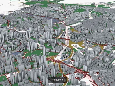 Cities 9 3D Models 3D Model Pack