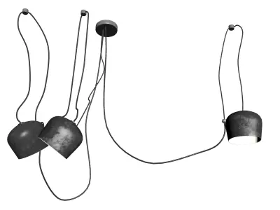 Ceiling industrial light 3D model