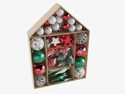  Christmas Decoration Set 02 