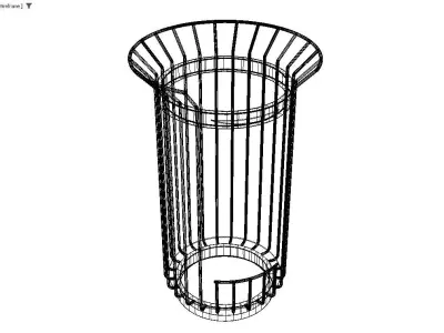 City - Corbeille Charte 3D model