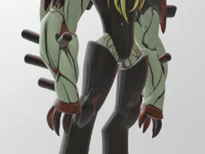 Vilgax Alien-Anime Ben10 3D print model