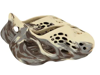 adidas originals Yeezy Foam Runner MX Cream Clay 3D model