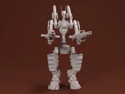 28mm Strike Mech - Seraph 3D print model