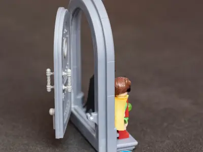 House doors 3D print model