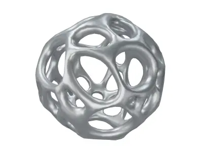 Abstract Shape v32 002 Low-poly 3D model