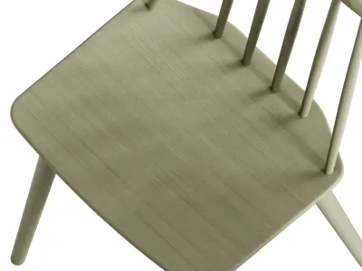 Muuto Soft Cafe Table and Chair J77 by Hay 3D model