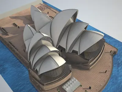 Sydney Opera House 3D model