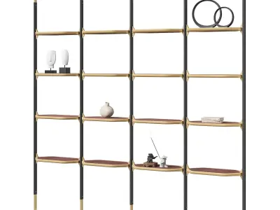 Baxter Libelle bookcase 3D model