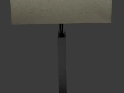 Square Lamp Free low-poly 3D model