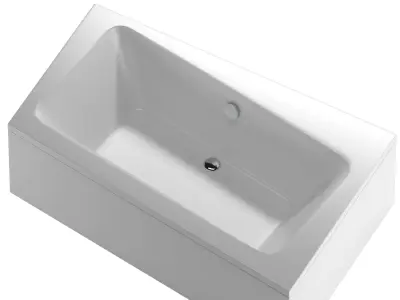 INFINITY ASSYMETRIC BATH 3D model