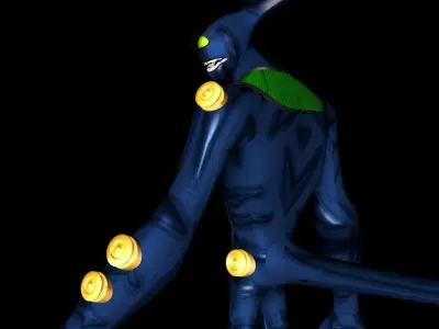 Feedback 3d Model - Ben 10 Omniverse - Pack of 2 models 3D model