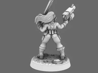 SO Girly Lads Orc Warriors ALPHA 3D print model