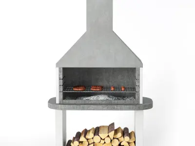 Barbecue 52 3D model