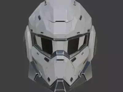 16 SciFi Helmet collection 3D Model Pack