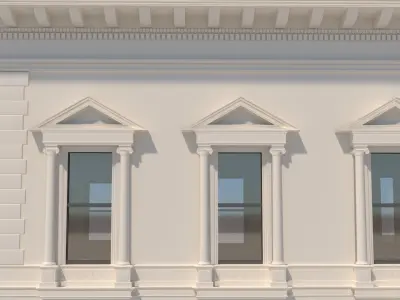 villa laurens Low-poly 3D model