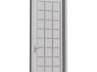 Classic interior Door 3D model