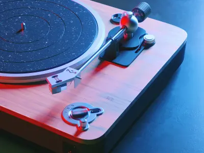 House of Marley Stir It Up Turntable 3D model