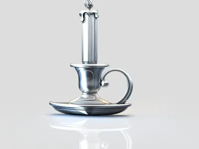 Candlestick 3D print model