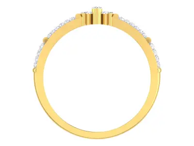 Solitaire Engagement Wedding Ring 3dm STL OBJ FBX Render Details 3D print model purchase