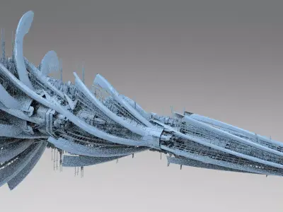 London Modern Art Tower  3D model