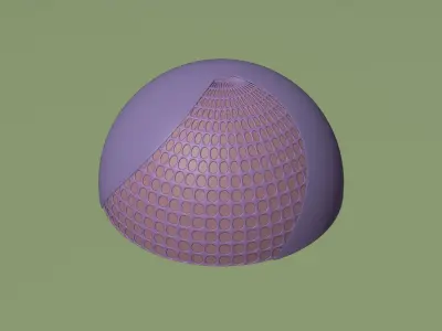 Dome Building 3D model