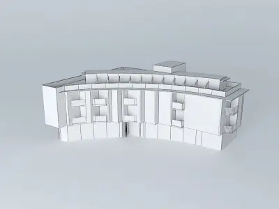 Post Office Building C  Jose Mendez Ruiz Free 3D model
