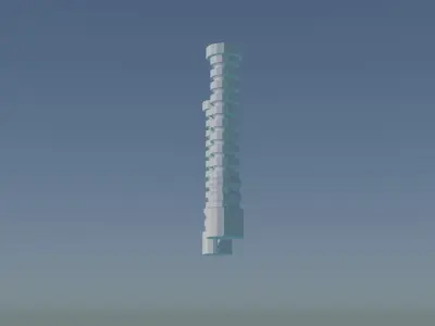 Gateway Exterior Gate 3D print model