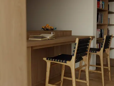 Livingroom 3D model 4
