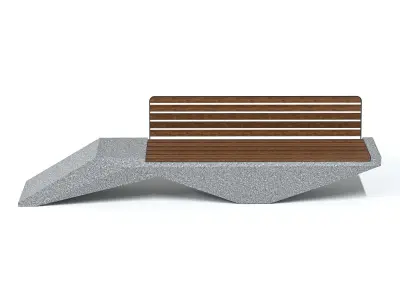 Street and urban furniture 3D model