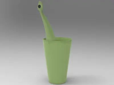 Lew Watering Can Low-poly 3D model