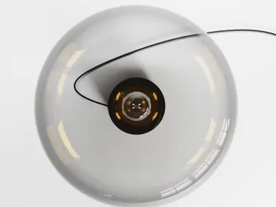 Mushroom table lamp 3D model