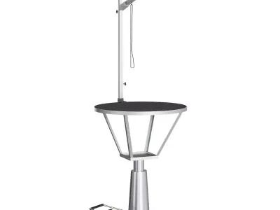 Blovi Event Hydraulic Dog Grooming Table 3D model