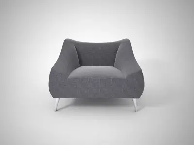 01 CARMEL CHAIR 3D model