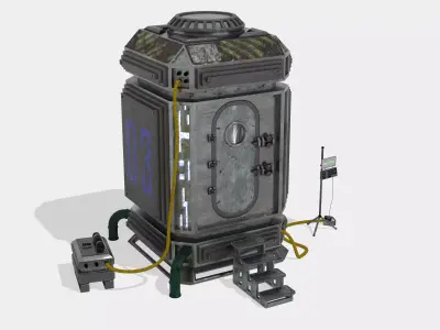 Experiment Chamber 3D model