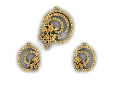 Half set 0014 3D print model