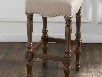Atilia Bar - Counter Stool 3D model