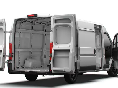  RAM Promaster VanL4H2 HQ Interior 2023 