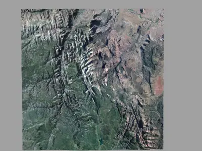 Zion National Park 3D model