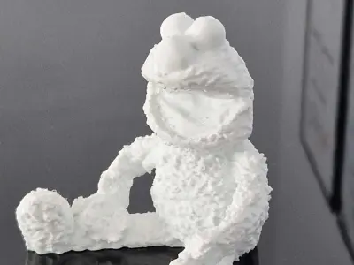 Elmo sesame street 3D print model