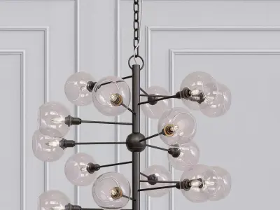 Penpoint Chandelier 3D model
